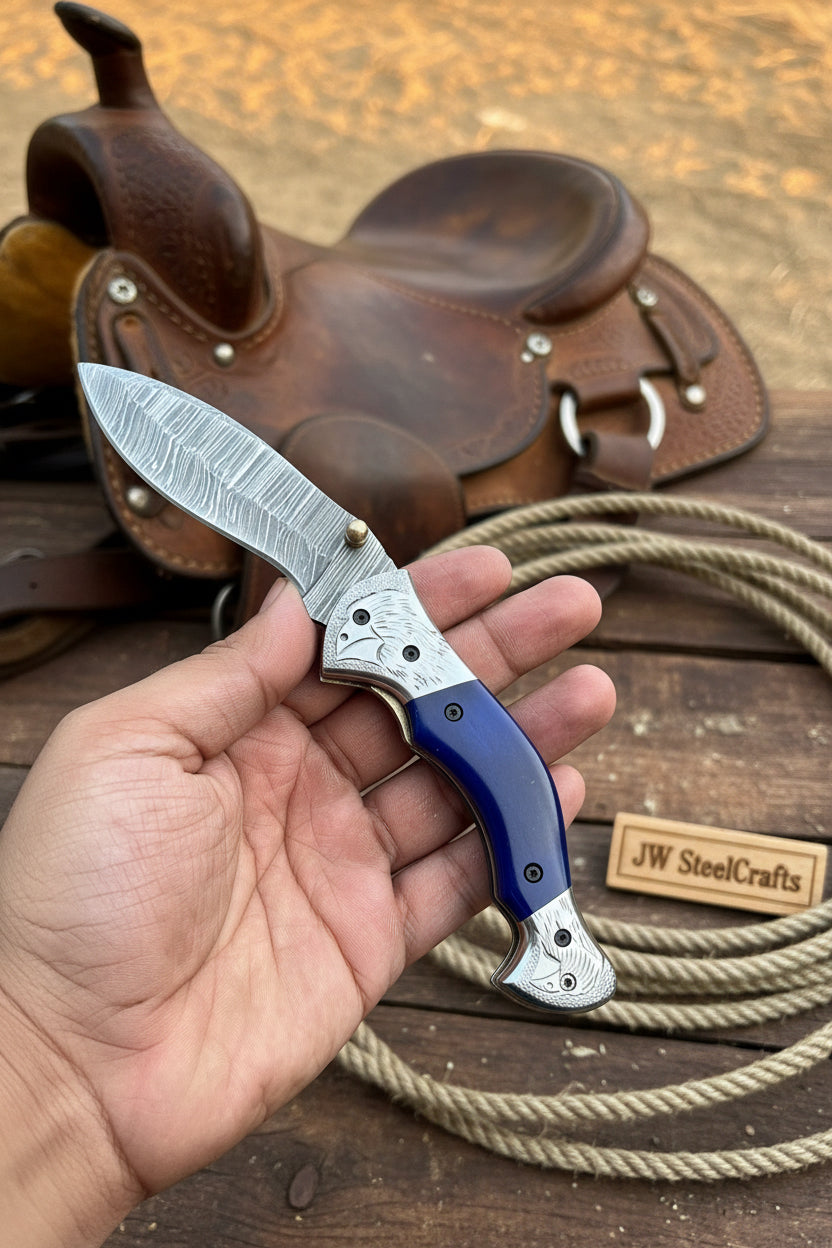 Silverline Ridge Curved Folder Knife 8