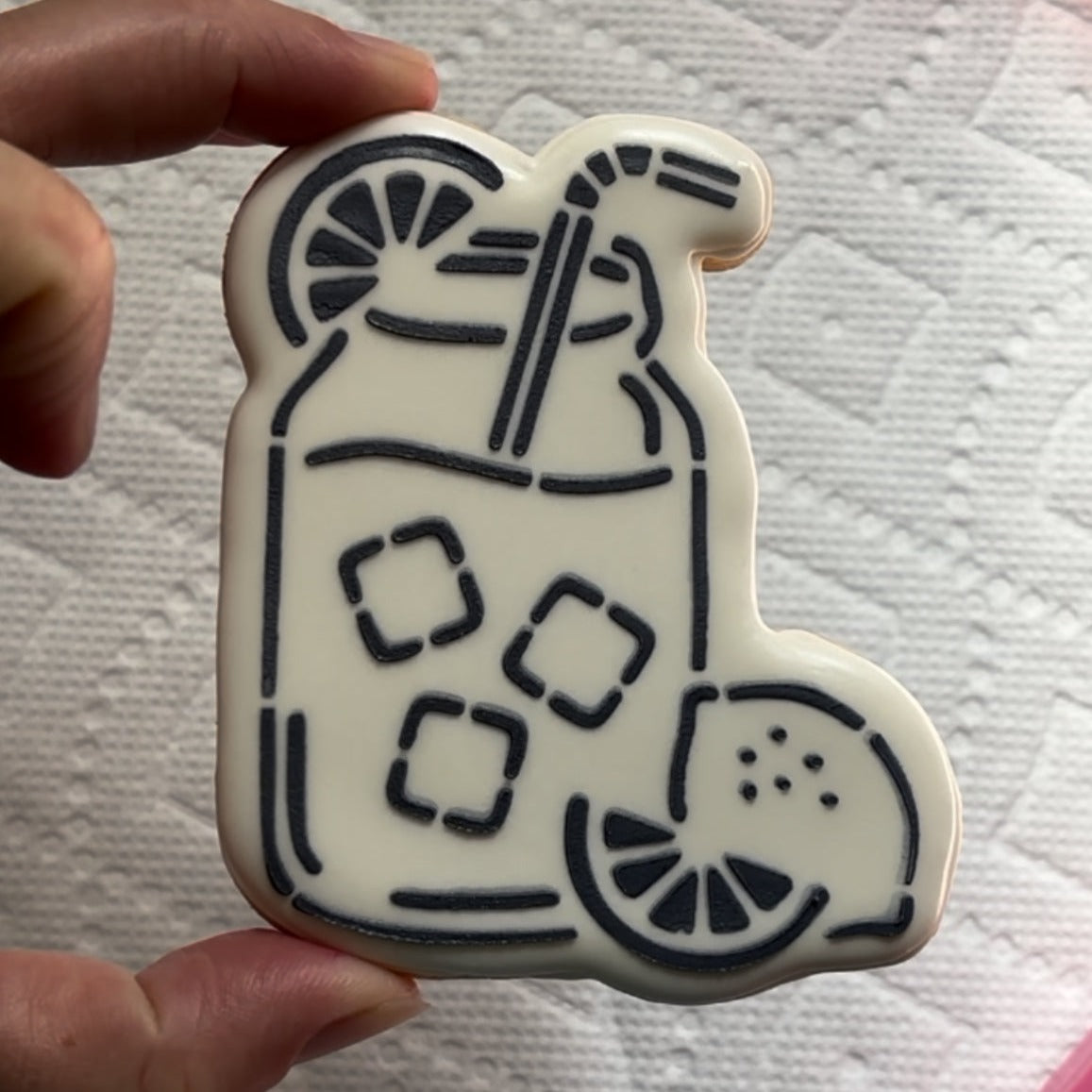 Lemonade PYO Cookie Stencil