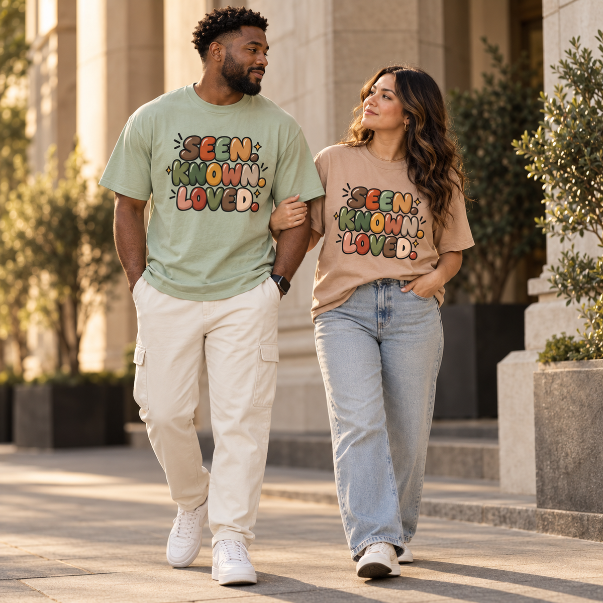 SEEN. KNOWN. LOVED. Heavyweight Graphic Tee