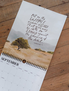 2026 Scripture Calendar by jenessawaitshop, product image 2