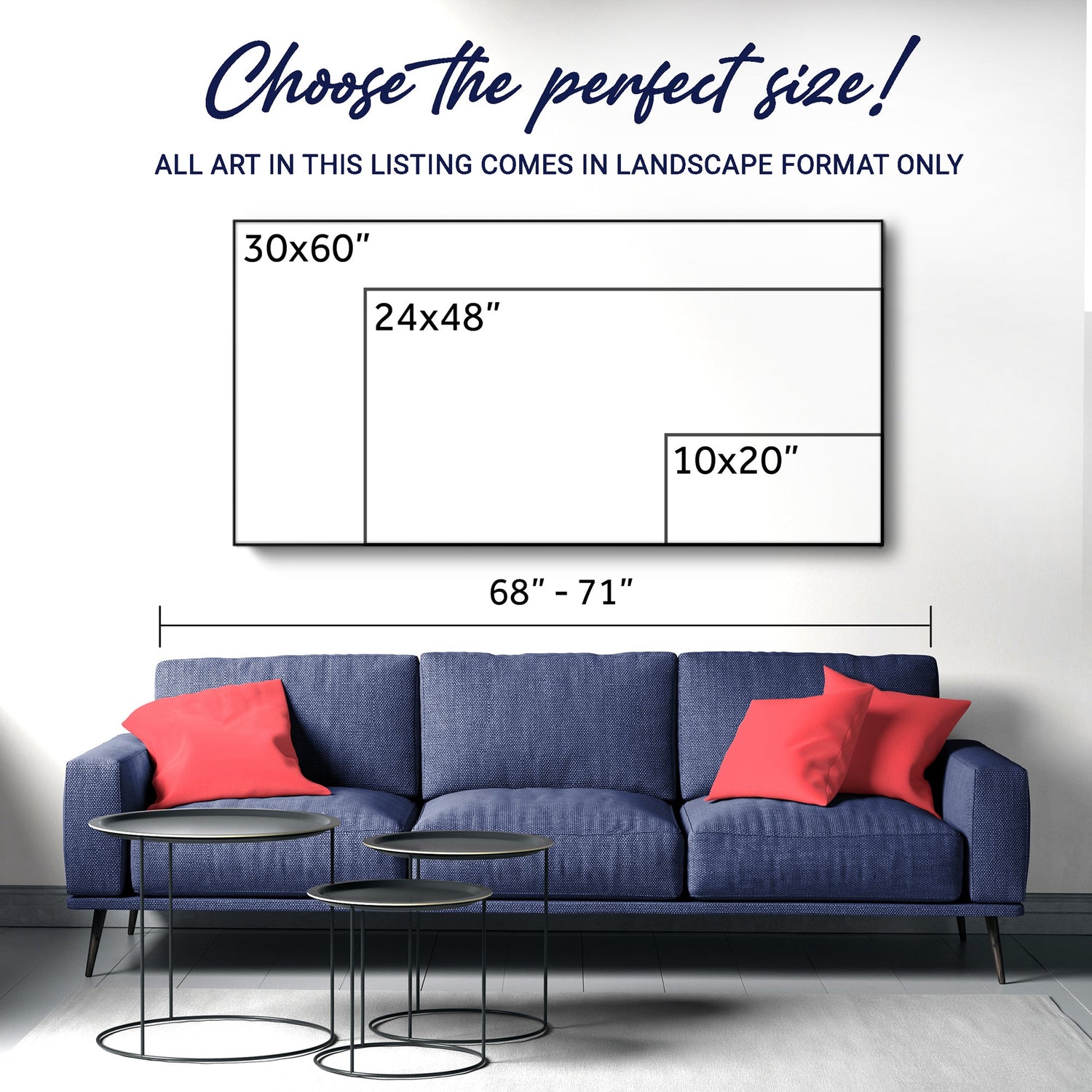 Cross on the Hill – Christian Canvas Wall Art Faith Decor