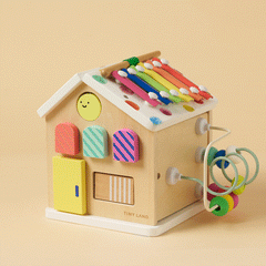 Brain & Hands Playset — Montessori Box (4–6 Months) + Activity Cube by Tiny Land INC, product image 17