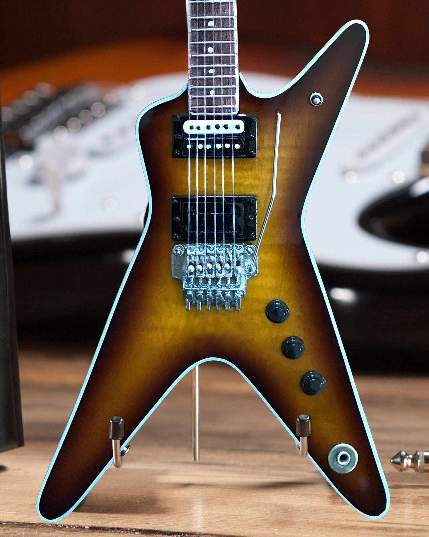 Licensed Dean Dimebag Darrell FBD Tribute ML Mini Guitar Model - Far Beyond Driven