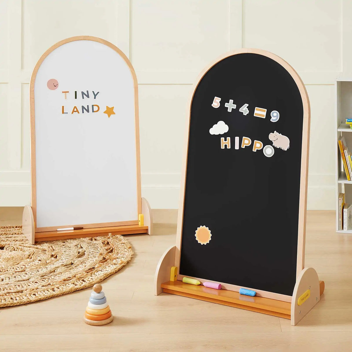 Tiny Land® Double-Sided Arched Magnet Chalkboard by Tiny Land INC