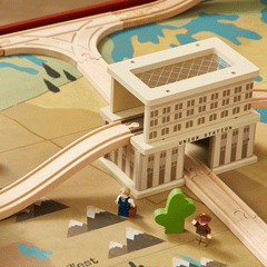 Tiny Land® 1920 Railway Adventure Train Table by Tiny Land INC, product image 4