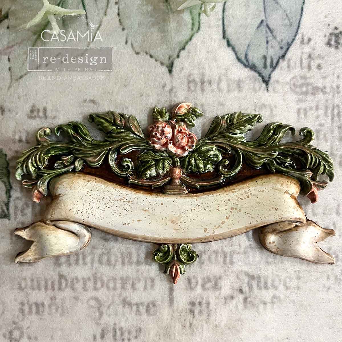Decor Moulds® - Blooming Banners - 1 pc, 5