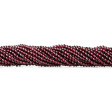 2.2mm Rhodolite Garnet Plain Round Beads, 14 inch