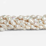 Off White Petite Ultra Baroque Freshwater Pearls 6-6.5mm diameter 16 inch