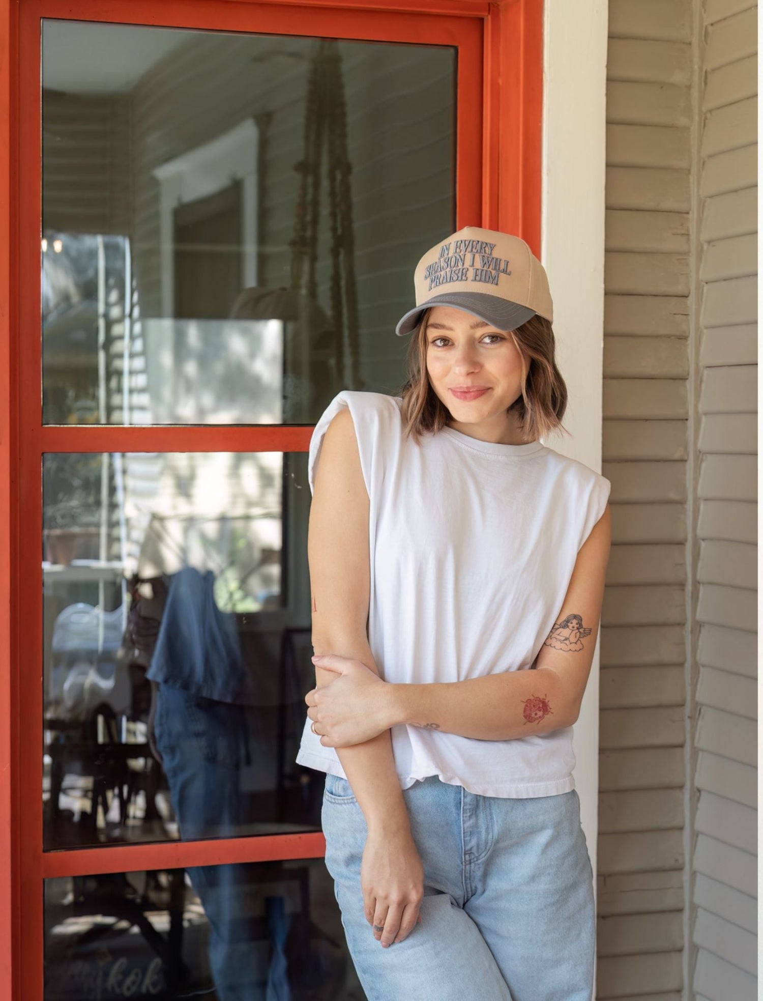 Hat: In every season I will praise Him