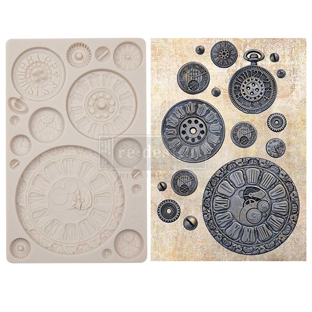 Finnabair Moulds - Clock Faces - 5