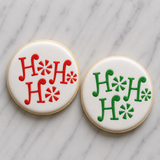 Santa Cheer Cookie Stencil