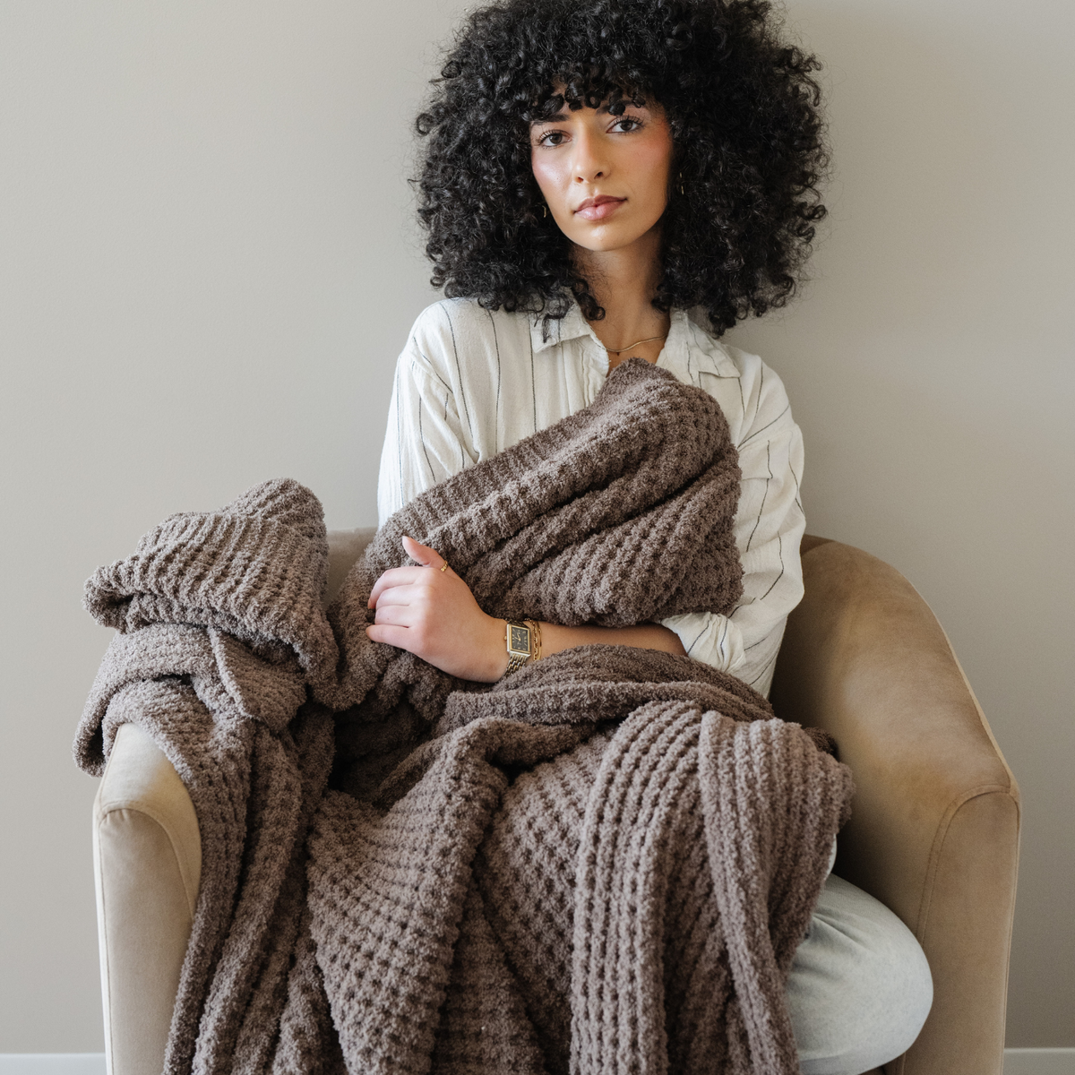 Waffle Knit Throw Blankets by Saranoni, product image 21