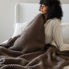 Waffle Knit XL Throw Blankets by Saranoni, product image 23