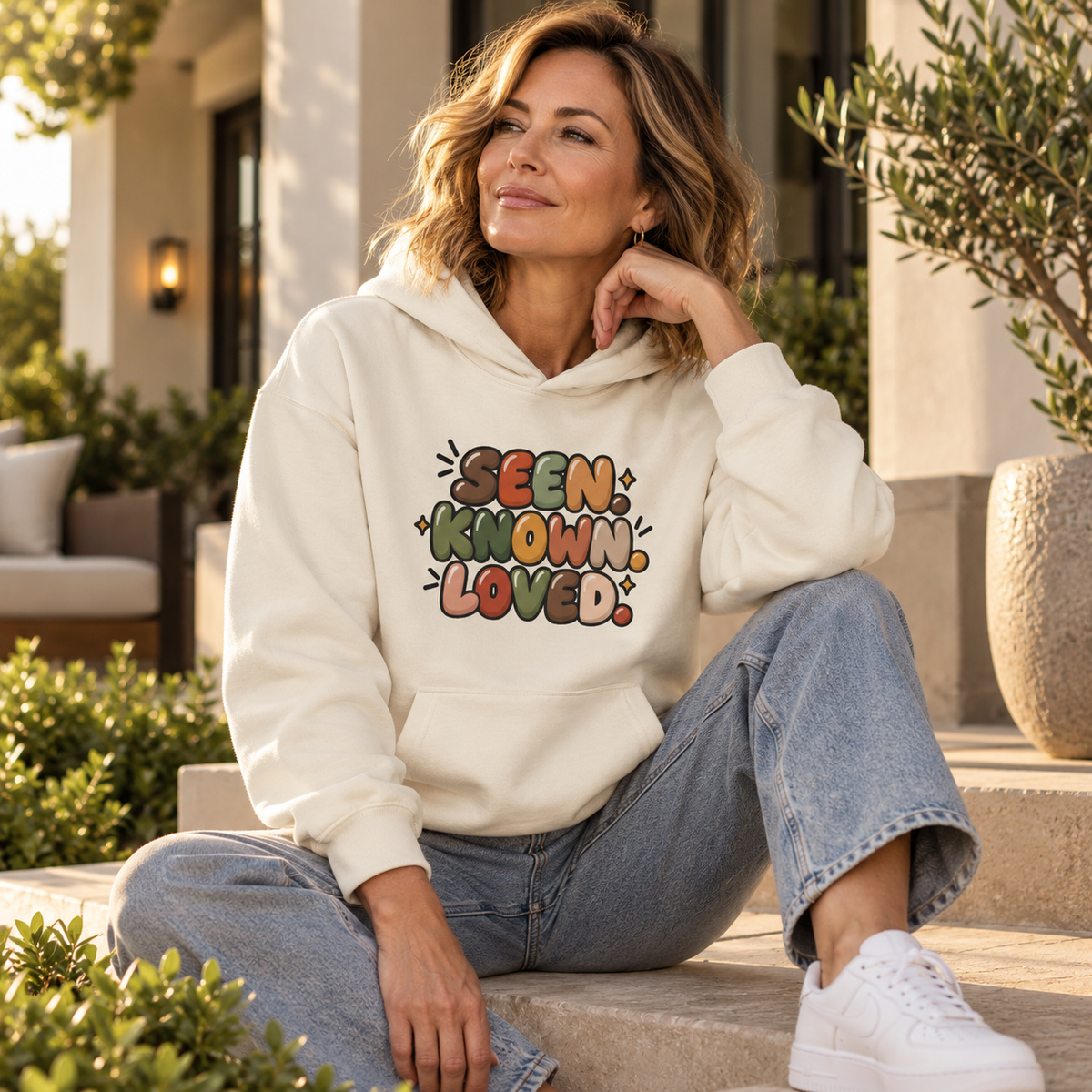 SEEN. KNOWN. LOVED. Heavyweight Oversized Hoodie