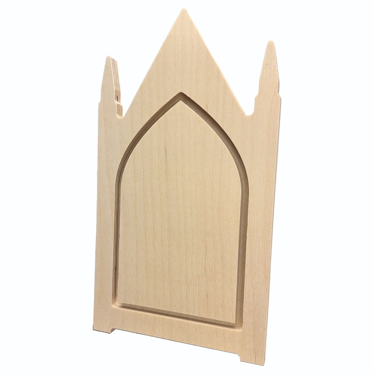 Trekell Gothic Steeple Floater Panel - Wooden Painting Canvas + Frame