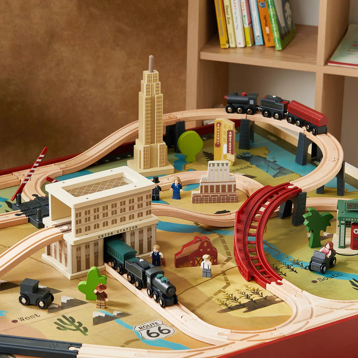 Tiny Land® 1920 Railway Adventure Train Table by Tiny Land INC, product image 18
