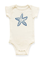 Starfish Organic Cotton Baby Bodysuit by Tenth & Pine