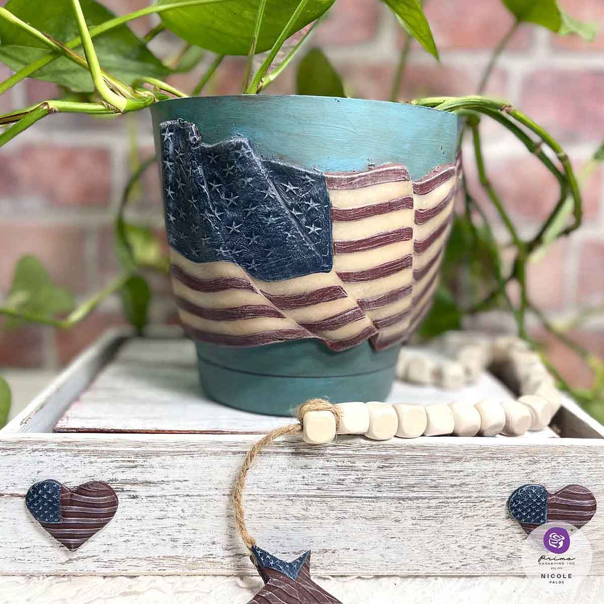 Decor Moulds® - Star Spangled Banner - 1 pc, 5