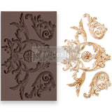 Decor Moulds® Kacha - Majestic Flourish - 1 pc, 5"x8"x8mm Copyright #VA0002392182