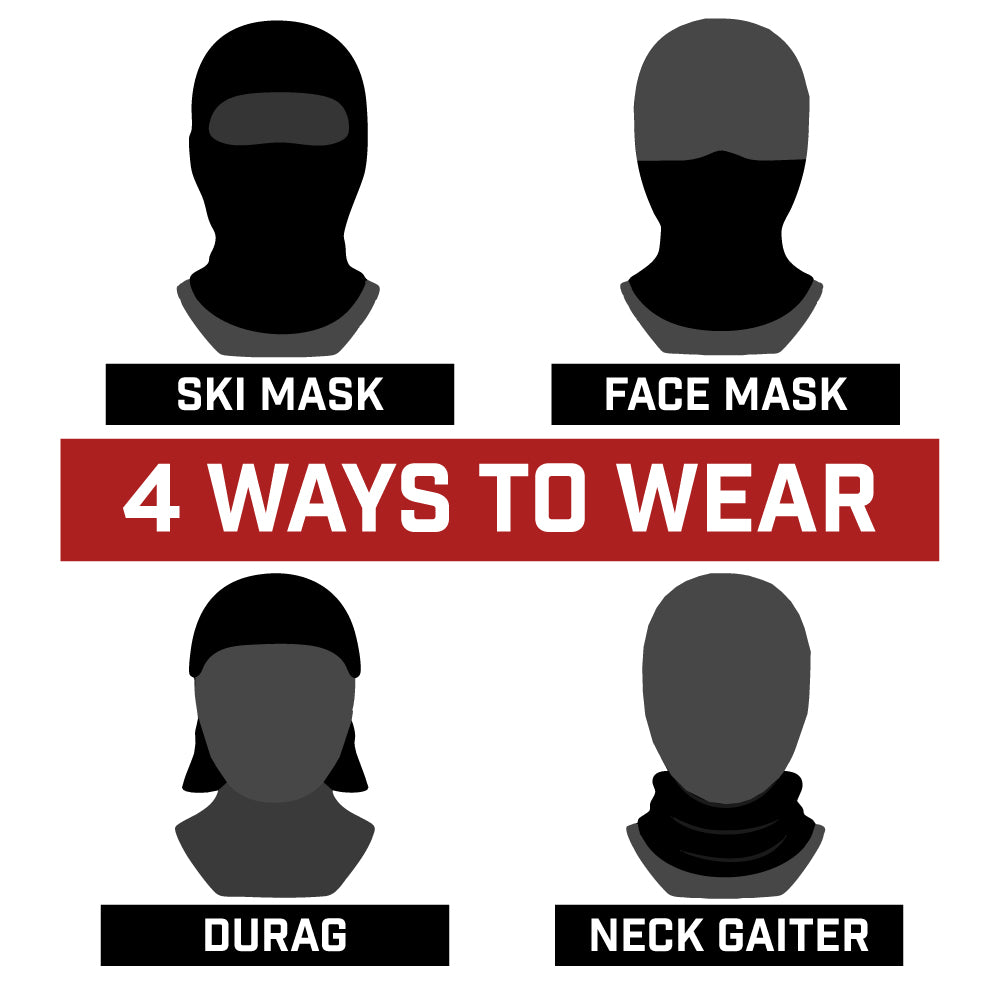 Maroon Balaclava Mask (Shiesty)