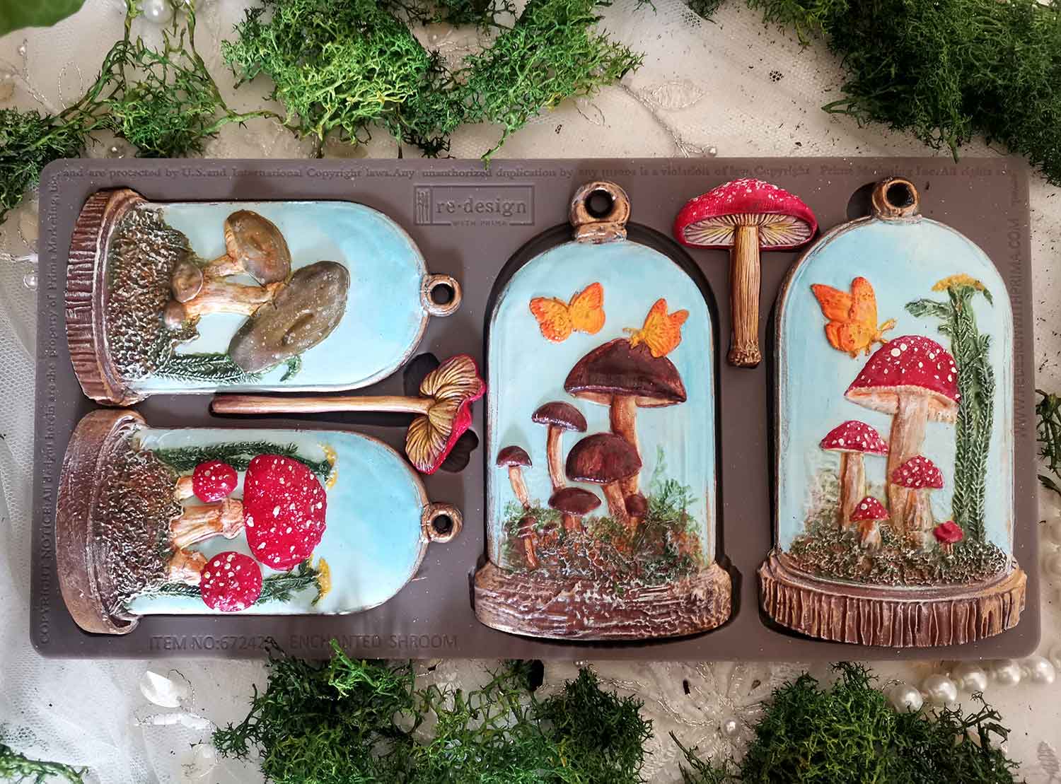 Decor Moulds® - Enchanted Shroom - 1 pc, 5