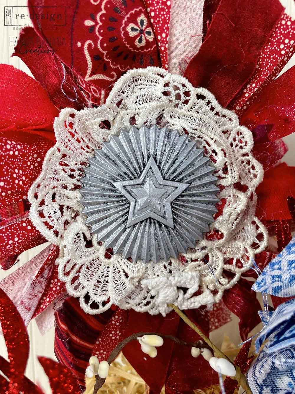 Decor Moulds® - Red, White, and Blue - 1 pc, 5