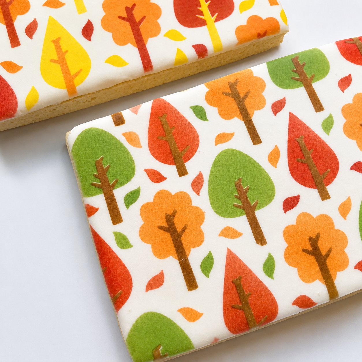 Fall Forest Cookie Stencil Set