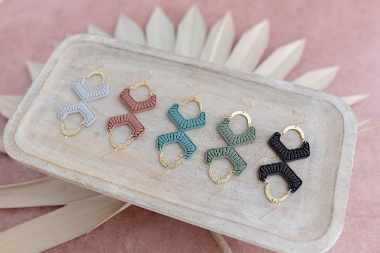 Clay Earrings | Mohave Dangles | Desert Collection