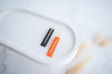 Clay Earrings | Game Day Simple Rectangle Hoops Mismatch | Civil War Collection
