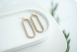 Clay Earrings | Oval Dangles | Earth+Sky Collection