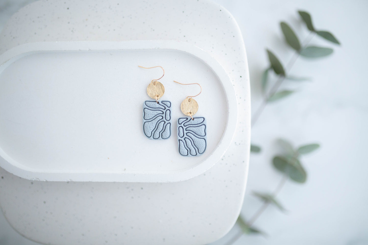 Clay Earrings | Spring Fling Flower Dangles | Spring Fling Collection
