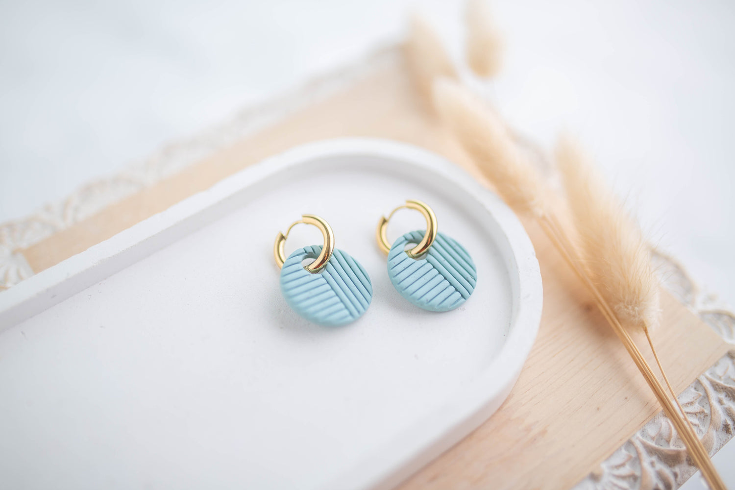 Clay Earrings | Cozy Huggies | Cozy Cowgirl Collection