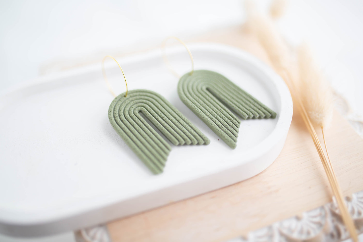 Clay Earrings | Cozy Arches | Cozy Cowgirl Collection
