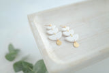 Clay earring | Tiered Dangles | Garden Collection