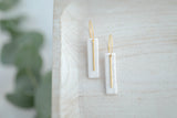 Clay earring | Flower Garden Hoops | Garden Collection
