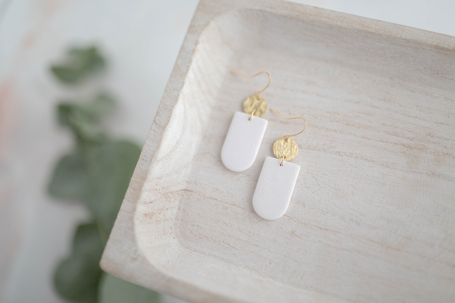 Clay earring | Simple Dangles | Garden Collection