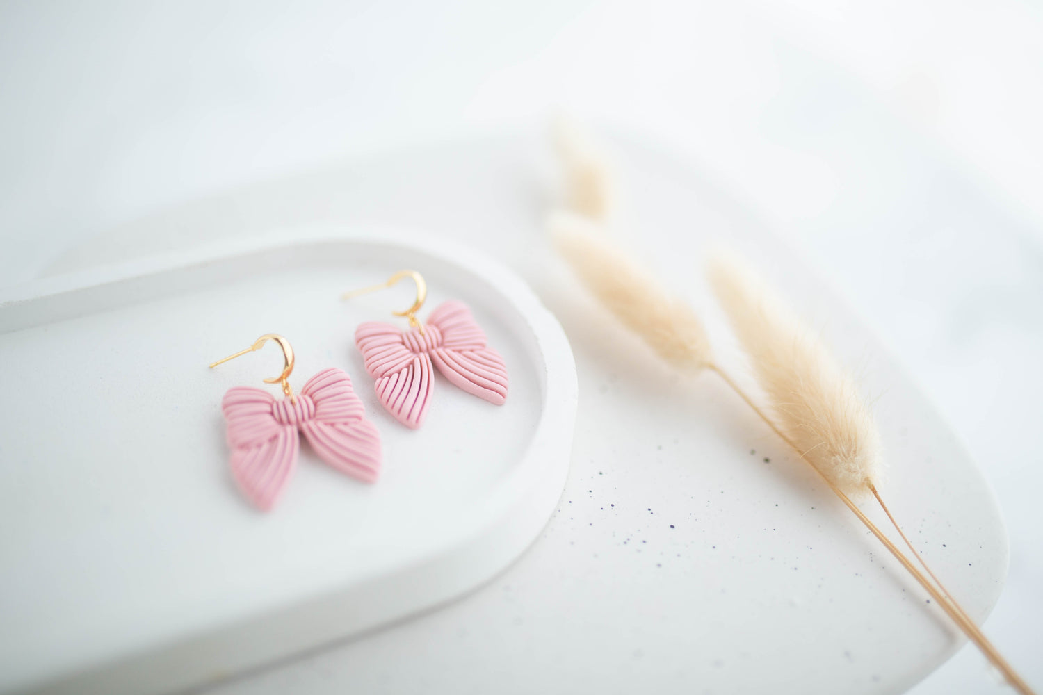 Clay Earrings | Happy Bows | Happy Collection