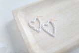 Clay Earrings | Heart Dangles | Lover Era Collection