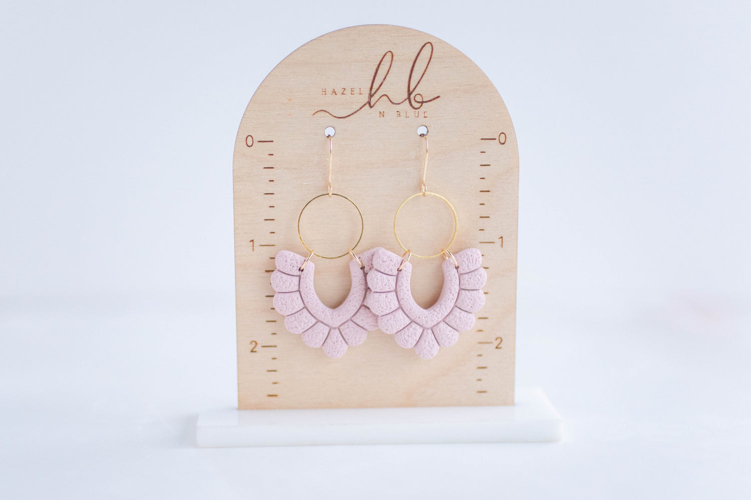 Clay Earrings | Scallop Dangles | Lover Era Collection