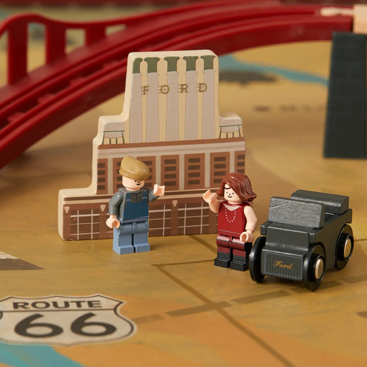 Tiny Land® 1920 Railway Adventure Train Table by Tiny Land INC, product image 15