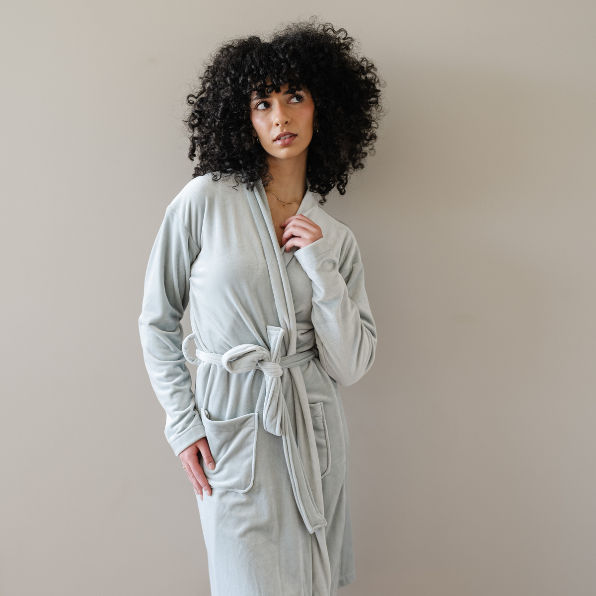 Minky Stretch Luxe Robes by Saranoni, product image 4