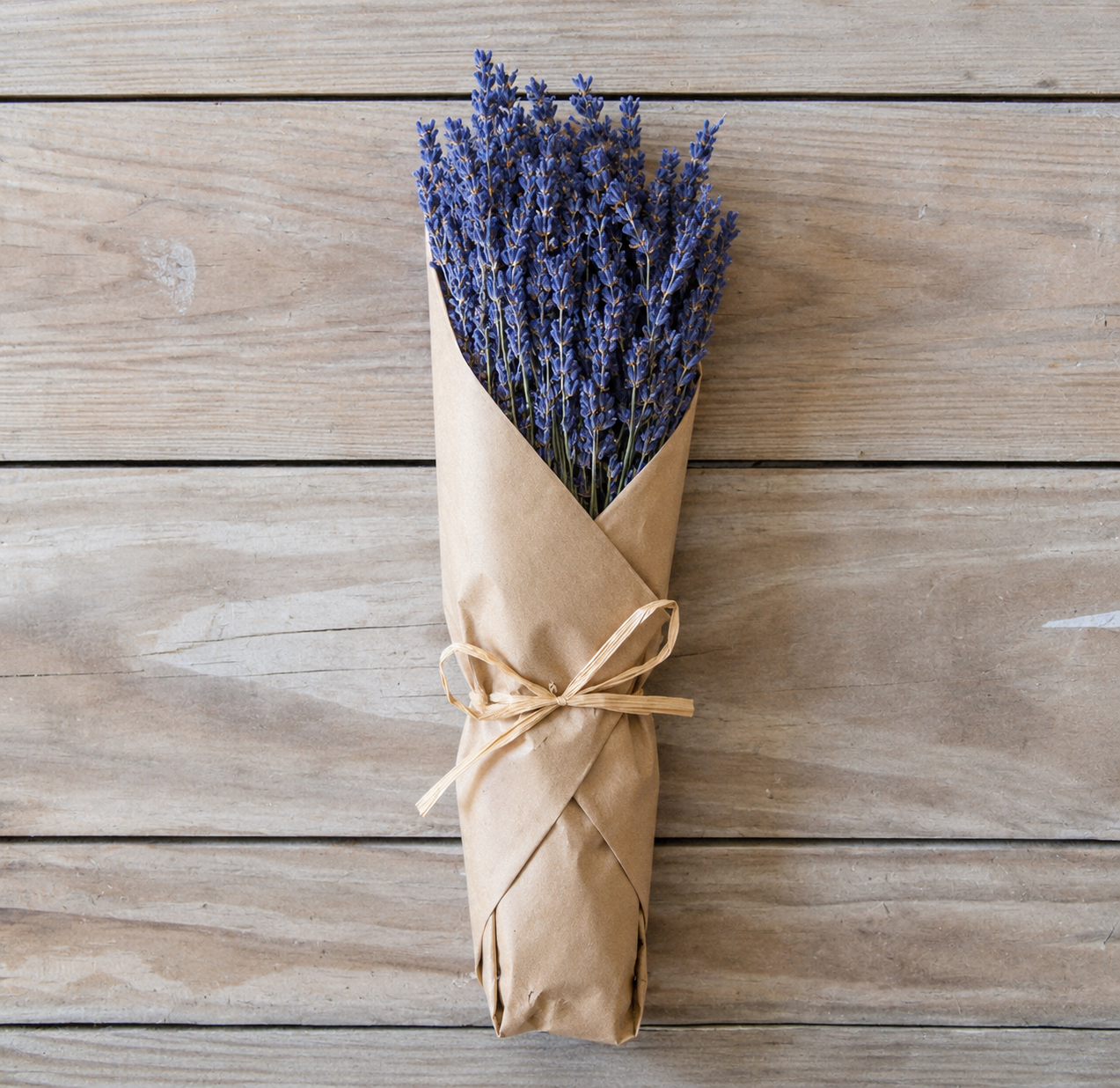 Dried Lavender Bundle – Lavender Gift for Her, Hand Wrapped California Lavender Bouquet