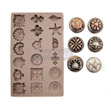 Redesign Décor Moulds® 5"x8" - Seashore Treasures Copyright #VA0002331224