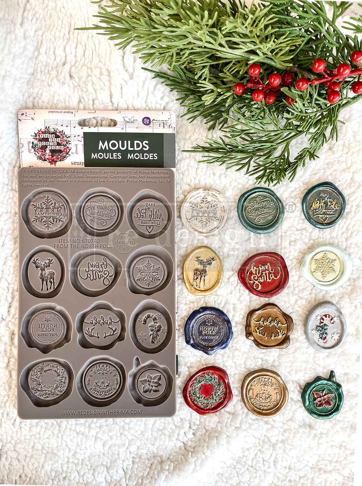 From the North Pole Collection Mould - 1 pc, 5