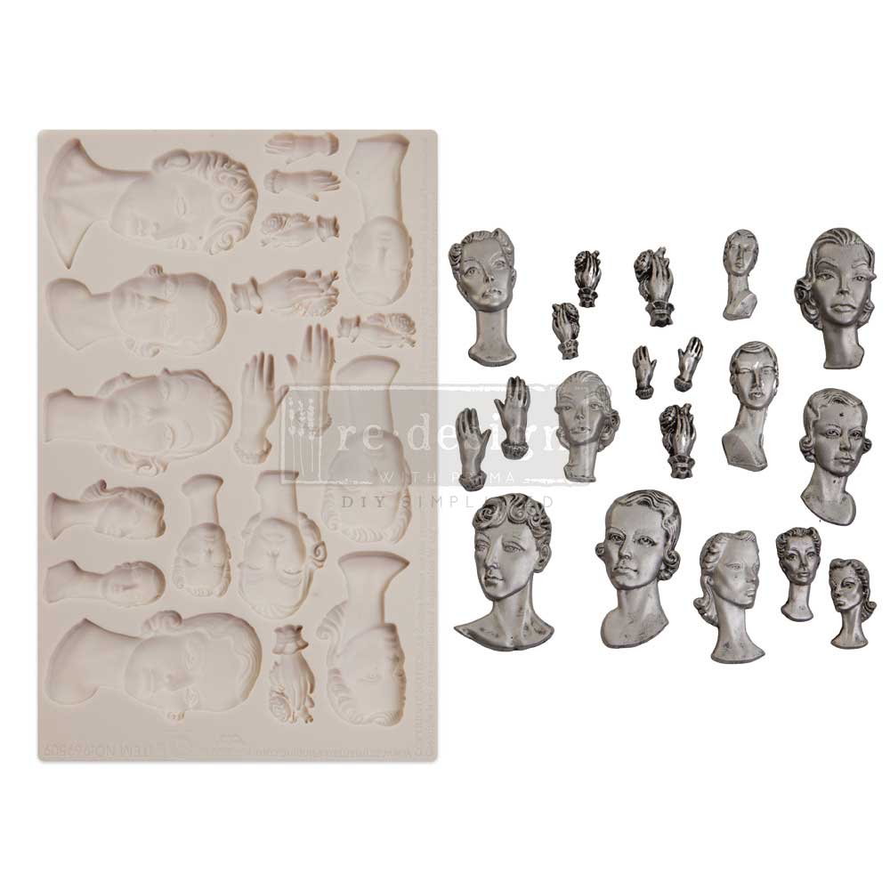 Finnabair Moulds - Fashion Icons - 1 pc, 5