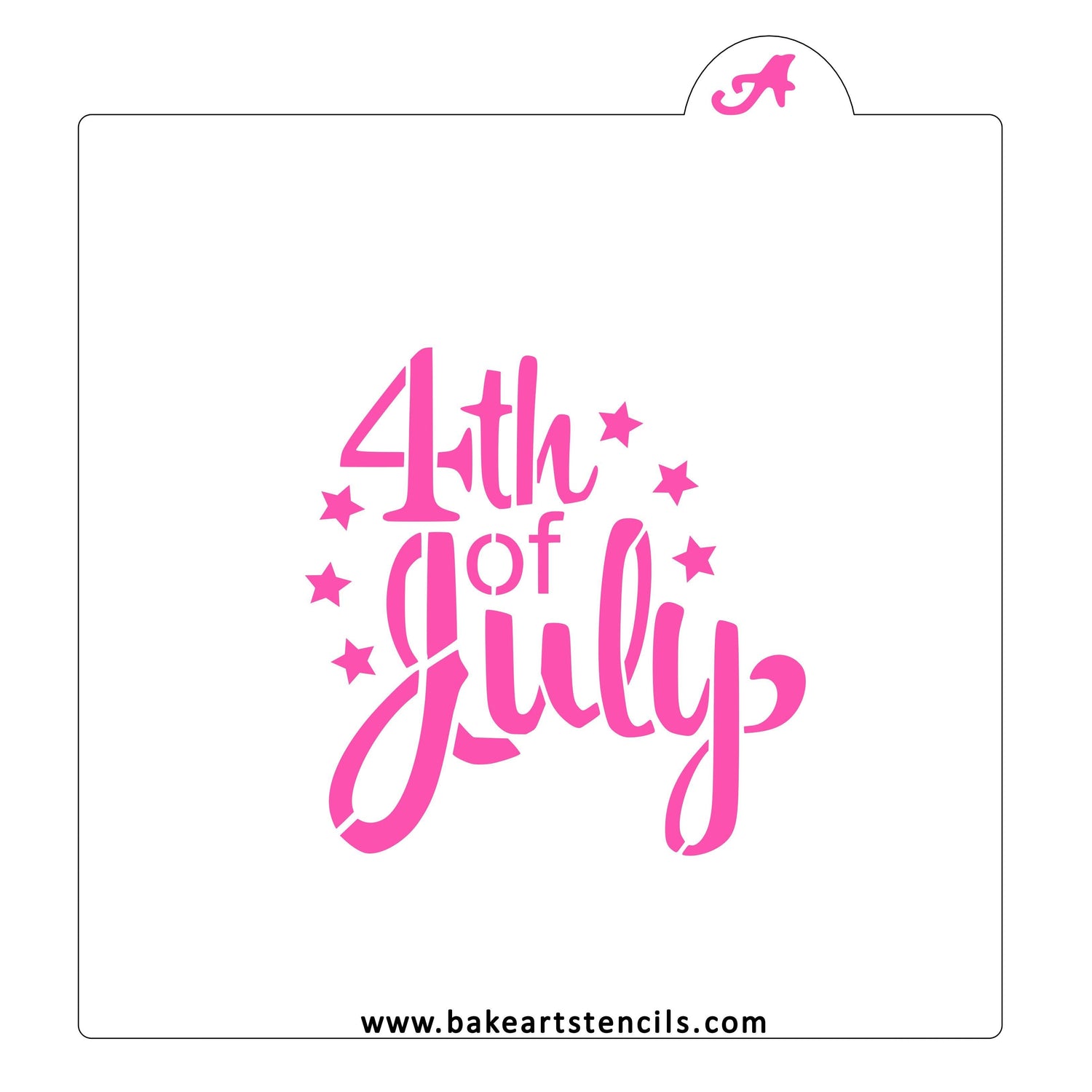 4th of July Stencil
