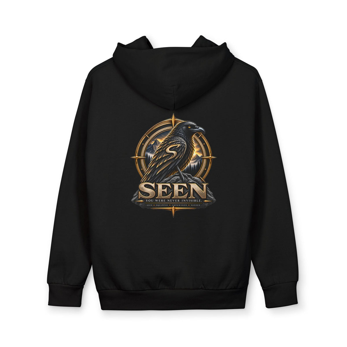 The Raven Heavyweight Hoodie | SEEN Raven Compass