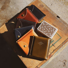 Leather Playing Card Case - USA Made by The Local Branch, product image 2