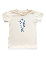 Seahorse Organic Kids T-shirt by Tenth & Pine