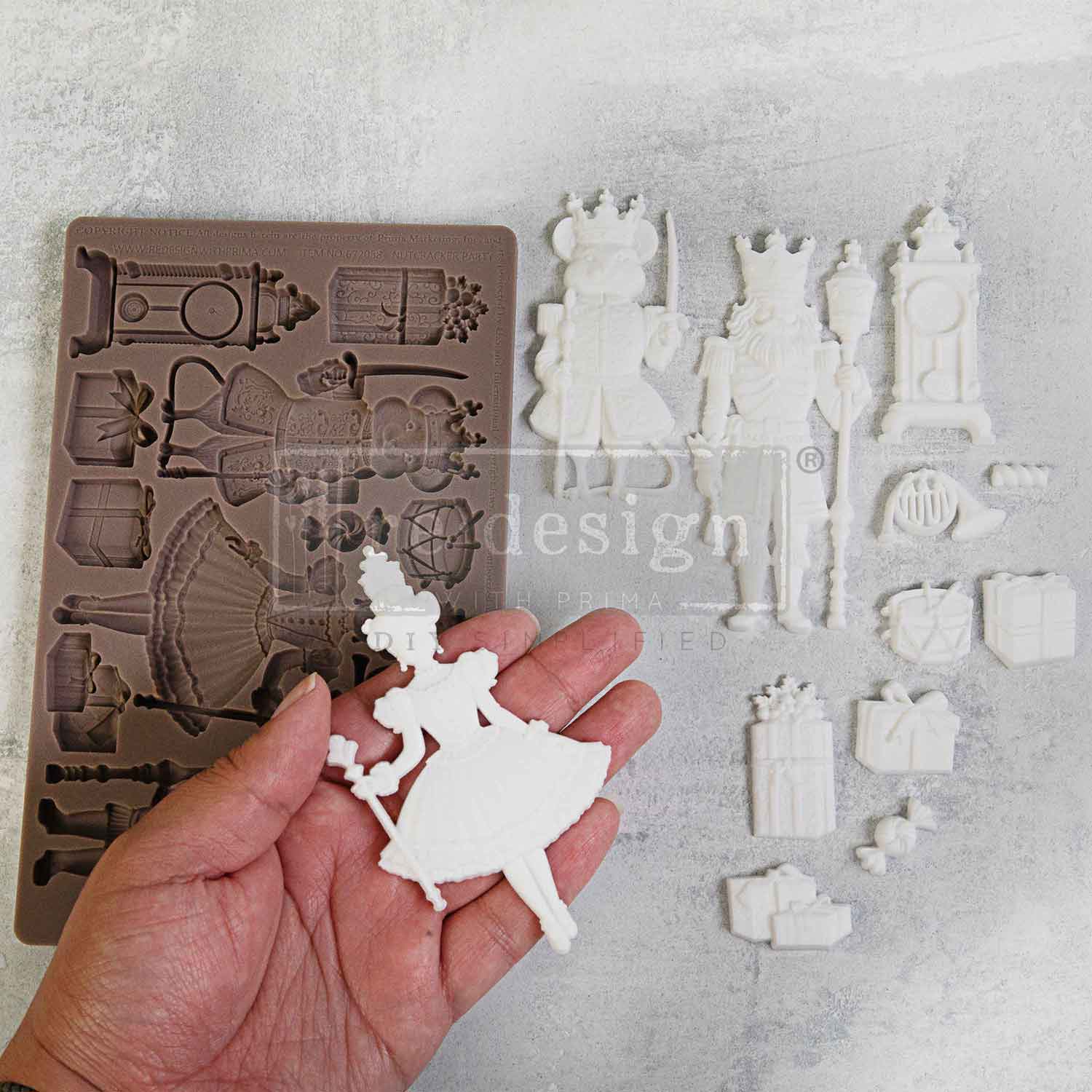 Decor Moulds® - Nutcracker Party - 1 pc, 5